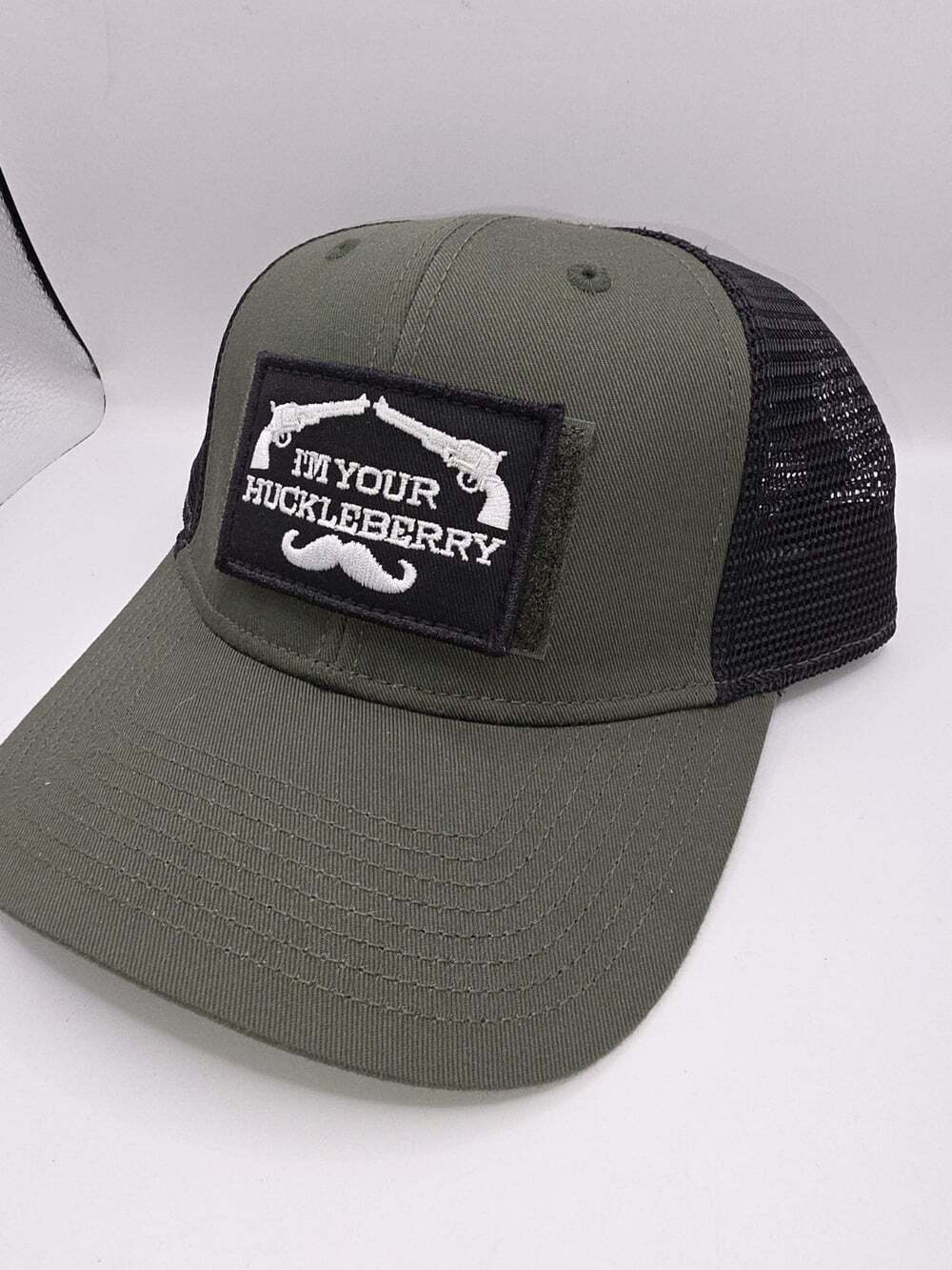 5.11 Trucker Hat I'm Your Huckleberry Removable Patch Snapback Army Olive Green